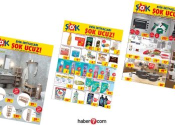 2 Ocak ŞOK aktüel kataloğu! Mobilya ve züccaciye ürünlerinde yeni yıl kampanyası..