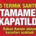 Bakan Kurum açıkladı: 5 termik santral tamamen kapatıldı