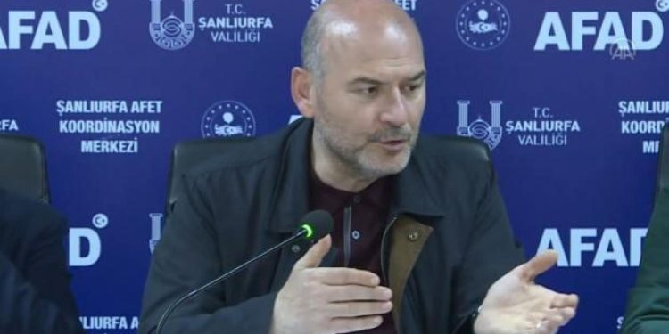 Bakan Soylu Şanlıurfa’da: 1161 vatandaşımıza toplamda 25’er bin lira yardım yapıldı
