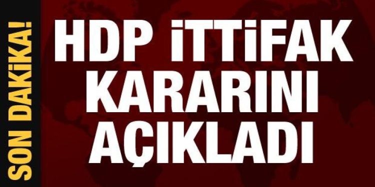 Emek ve Özgürlük İttifakı aday çıkarmayacaklarını açıkladı