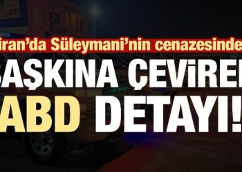 Kasım Süleymani’nin cenazesinde şaşırtan ABD detayı!