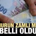 Memurun zamlı maaşı belli oldu