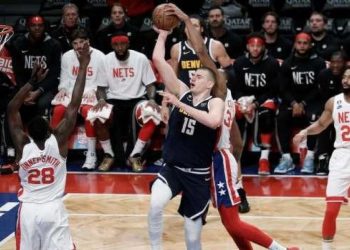 Play-off’ları garantileyen Denver, Brooklyn’i devirdi