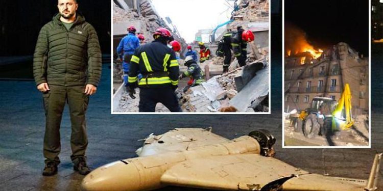 Rusya’dan Kiev bölgesine İHA saldırısı: Ölü ve yaralılar var