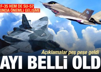 Son dakika açıklamaları peş peşe geliyor! F-35 ve Su-57 gündemi sarstı