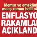 Son dakika: Enflasyon rakamları açıklandı! Memur ve emeklinin maaş zammı belli oldu