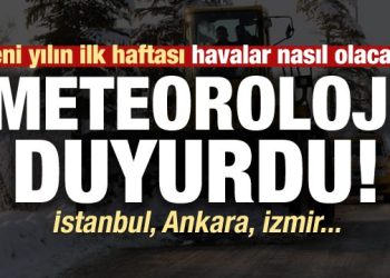 Son dakika haberi: Meteoroloji duyurdu! İstanbul, Ankara, İzmir…