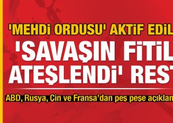 Son Dakika: ‘Savaşın fitili ateşlendi’ resti! Ve ‘Mehdi Ordusu’ aktif edildi