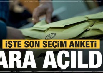 Son seçim anketinde çarpıcı sonuçlar! Fark açıldı…Beklenmedik atak