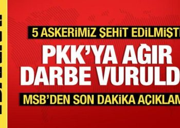 PKK’ya son bir haftada çok ağır darbe
