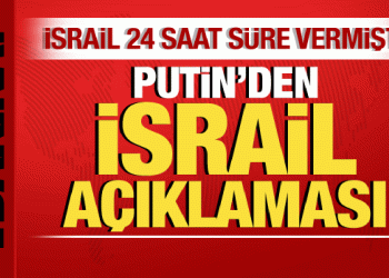 İsrail-Filistin savaşı: İsrail, 24 saat süre vermişti! Putin’den flaş İsrail açıklaması!