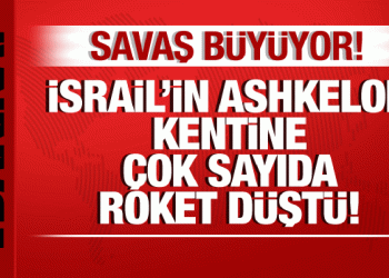 Son dakika İsrail-Filistin savaşı: İsrail’e onlarca roket düştü! Sirenler çalıyor