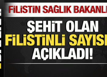 İsrail-Filistin savaşı: Filistin, şehit sayısını açıkladı!