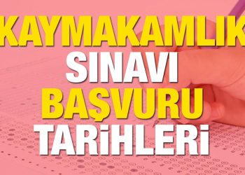 Kaymakamlık sınavı başvuruları alınmaya başladı! Kaymakamlık sınavı başvuru şartları ve müfredat bilgisi